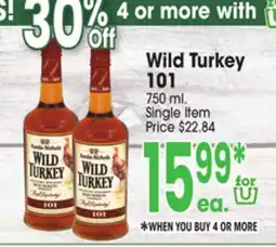 Jewel-Osco Wild Turkey 101 offer