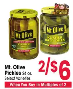 Jewel-Osco Mt. Olive Pickles offer
