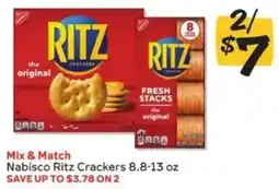 Winn Dixie Nabisco Ritz Crackers offer