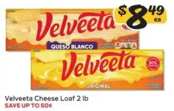 Winn Dixie Velveeta Cheese Loaf offer