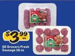 Winn Dixie SE Grocers Fresh Sausage offer