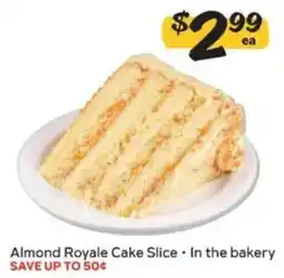 Winn Dixie Almond Royale Cake Slice offer