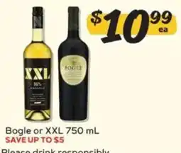 Winn Dixie Bogle or XXL offer