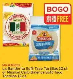 Winn Dixie La Banderita soft taco tortillas offer