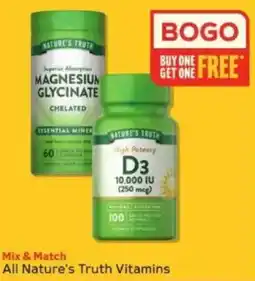 Winn Dixie Nature's Truth Magnesium offer