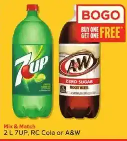 Winn Dixie 7up, rc cola or a&w offer