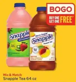 Winn Dixie Snapple Tea offer