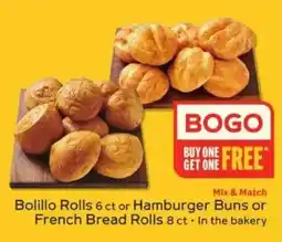 Winn Dixie Bolillo Rolls or Hamburger Buns or French Bread Rolls offer