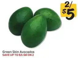 Winn Dixie Green Skin Avocados offer