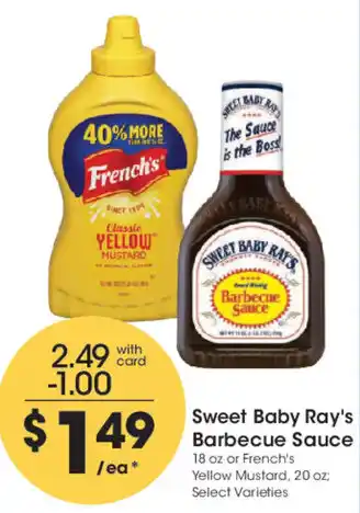 Sweet Baby Ray's Barbecue Sauce