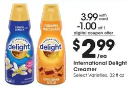 Smith's International Delight Creamer offer