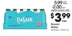 Smith's Dasani Water offer