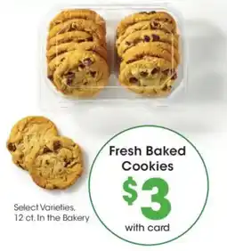 Smith's Fresh Baked Cookies offer