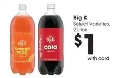 Smith's Big K cola offer