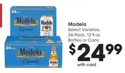 Smith's Modelo offer