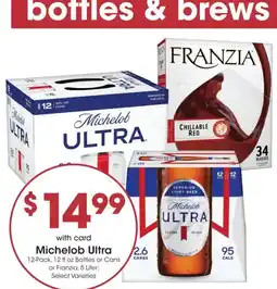 Smith's Michelob Ultra offer