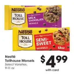 Smith's Nestlé tollhouse morsels offer