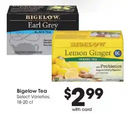 Smith's Bigelow Tea offer