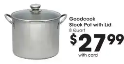 Smith's Goodcook stock pot with lid offer