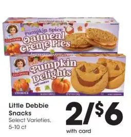 Smith's Little Debbie Snacks offer