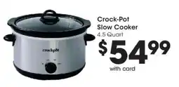 Smith's Crock-Pot slow cooker offer