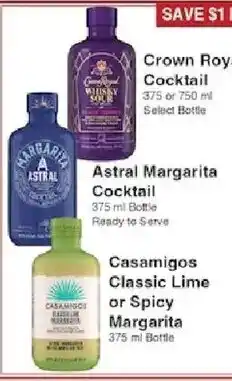 Piggly Wiggly Crown Roy Cocktail offer