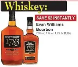 Piggly Wiggly Evan Williams Bourbon offer