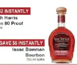 Piggly Wiggly Isaac Bowman Bourbon offer