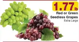 Piggly Wiggly Red or Green Seedless Grapes offer