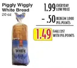 Piggly Wiggly Piggly Wiggly white bread offer