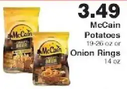Piggly Wiggly McCain Potatoes or Onion Rings offer
