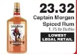 Piggly Wiggly Captain Morgan Spiced Rum offer