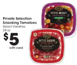 Smith's Private Selection Snacking Tomatoes offer
