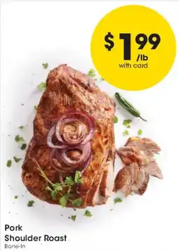 Smith's Pork Shoulder Roast Bone-In offer