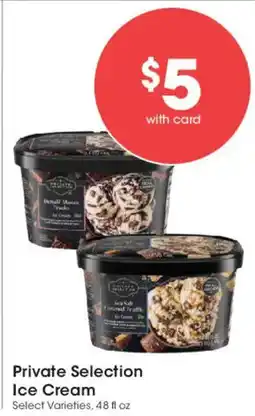 Smith's Private Selection Ice Cream offer
