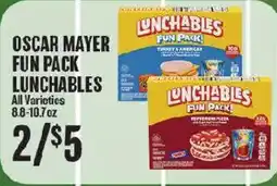 Market Basket Oscar Mayer Lunchables Fun Pack offer