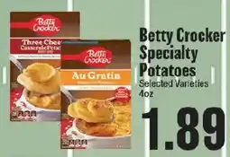 Market Basket Betty Crocker specialty potatoes offer