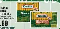 Market Basket Nathan's beef franks offer