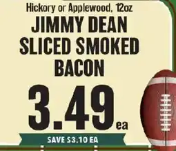 Market Basket Jimmy Dean sliced smoked bacon offer