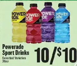 Market Basket Powerade Sport Drinks offer
