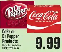 Market Basket Coke or Dr Pepper Products offer