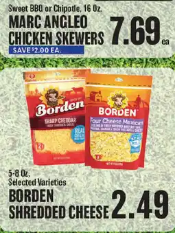 Market Basket Borden shredded cheese offer