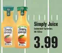 Market Basket Simply Juice offer