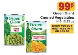 Piggly Wiggly Green Giant Canned Vegetables offer