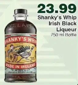 Piggly Wiggly Shanky's Whip Irish Black Liqueur offer