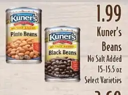 Piggly Wiggly Kuner's Beans offer