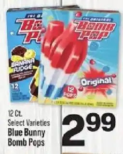 IGA Blue Bunny Bomb Pops offer