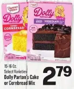 IGA Dolly Parton's Cake or Cornbread Mix offer
