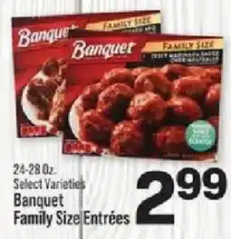 IGA Banquet Family Size Entrées offer