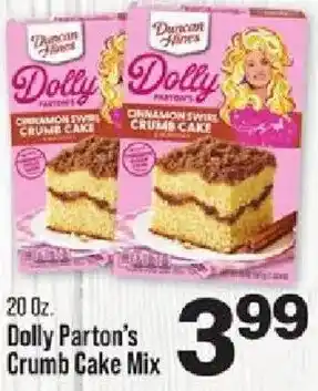 Duncan Hines Dolly Parton's Crumb Cake Mix